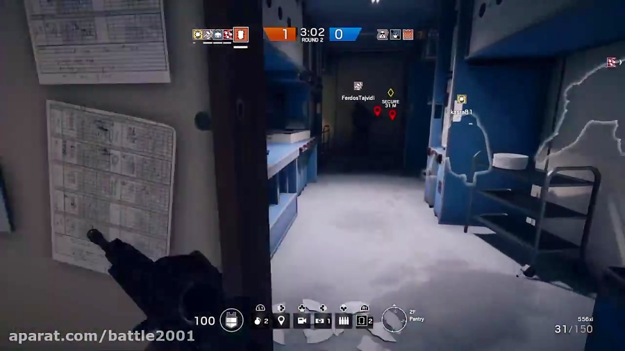 گیم پلی بازی Rainbow Six Siege #2 با رفقا گیم پلی بازی Rainbow Six Siege #2 با رفقا