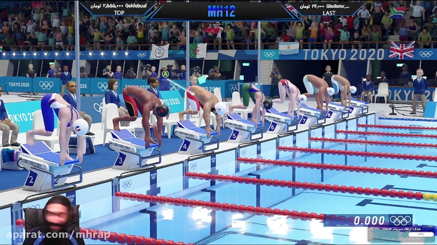 پارت 7 گیم Olympic Games Tokyo 2020 با دو مدال توی شنا این المپیک هم تموم کردیم