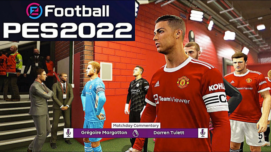 منچستر یونایتد - منچستر سیتی PES 2022 PS5 MOD