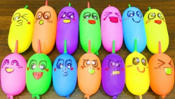 مخلوط کردن اسلایم های شفاف برا...