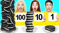 چالش 100 لایه ای زرد سبز قرمز