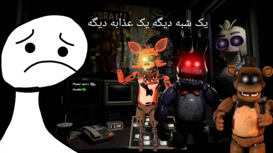 I hate my life ( :/گیم پلی بازی Fnaf help wanted/پارت 4