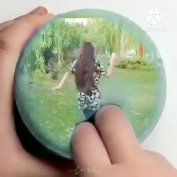 رقص پارمیس روی اسلایم فوتشاپی