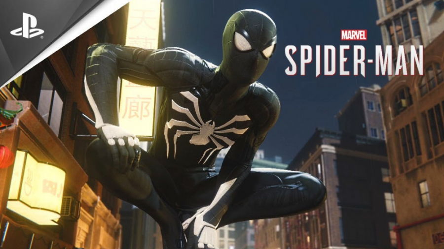 لباس Symbiote Black Suit برای بازی Marvel Spider Man