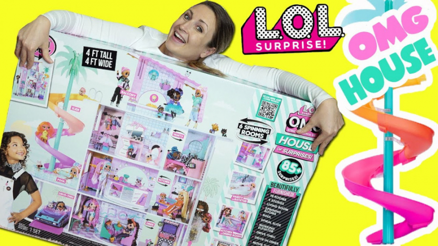 خانه جالب ال و ال سوپرایز _ معرفی و نصب او ام جی زمان714ثانیه