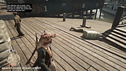 red dead funny fight