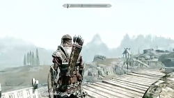 گیم پلی بازی The Elder Scrolls V Skyrim برای XBOX 360