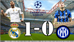 خلاصه بازی رئال مادرید و اینتر...