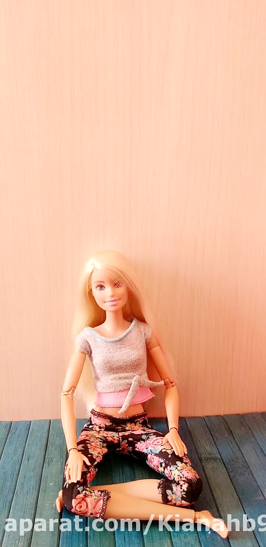 * یوگا کردن با باربی/ استاپ موشن باربی *