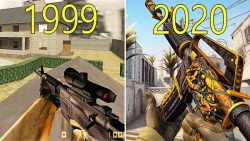 انقلاب بازی های کانتر استرایک 1999 تا 2020 | Evolution of Counter Strike Games