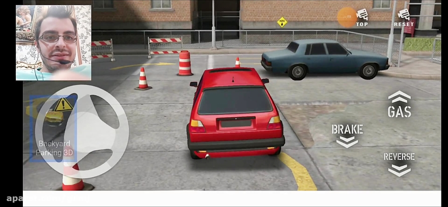 بازی اندروید Backyad parking 3D