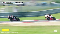 خلاصه مسابقه دوم MotoAmerica SportbikeTrackGear Junior Cup در نیوجرسی