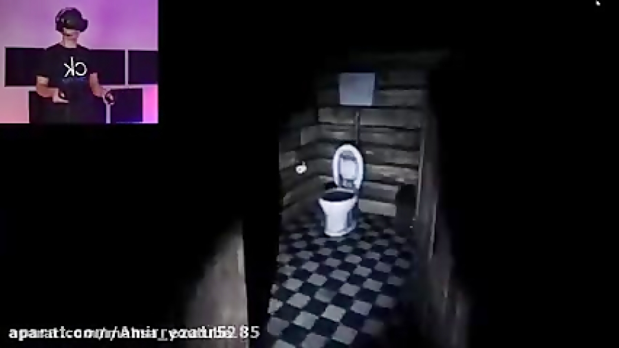 آریا کیوکسر | گیم پلی ترسناک جن گیری با واقعیت مجازی |