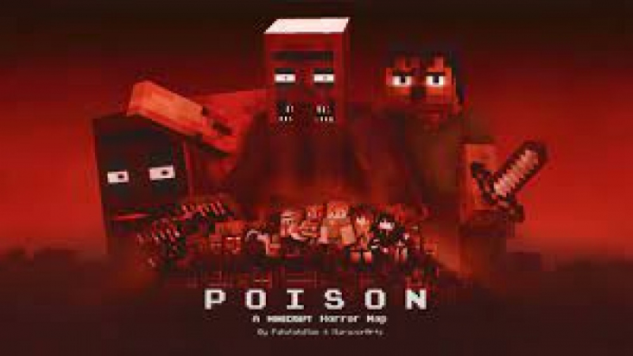 آموزش بازی ماینکرافت|مپ ترسناک بازی ماین کرافت 3 نفره قسمت آخر PoISoN Map کاپوت سکودانئوم
