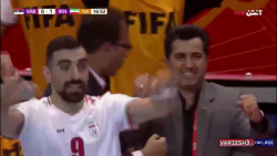 خلاصه بازی فوتسال تیم ملی ایران 3 - صربستان 2