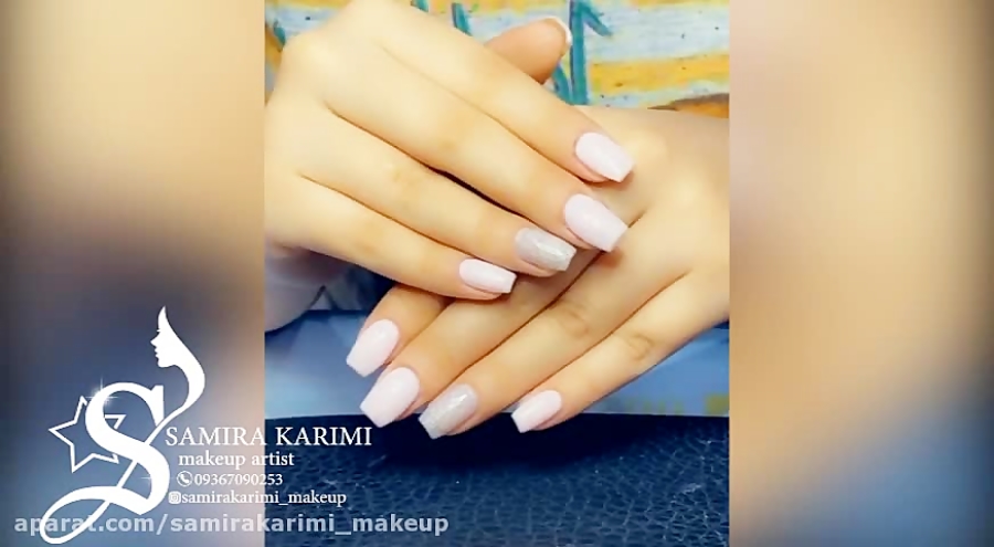 نمونه کار کاشت ناخن