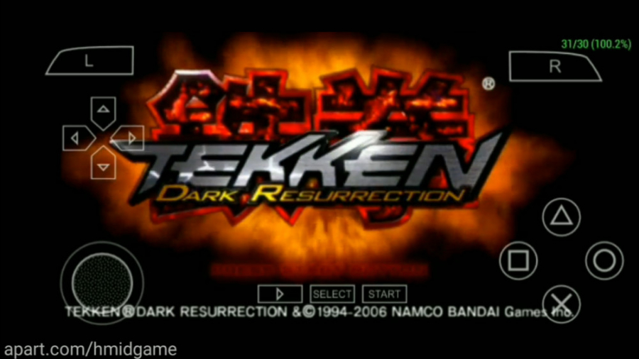 بازی Tekken 5 dark resurrection برای اندروید psp
