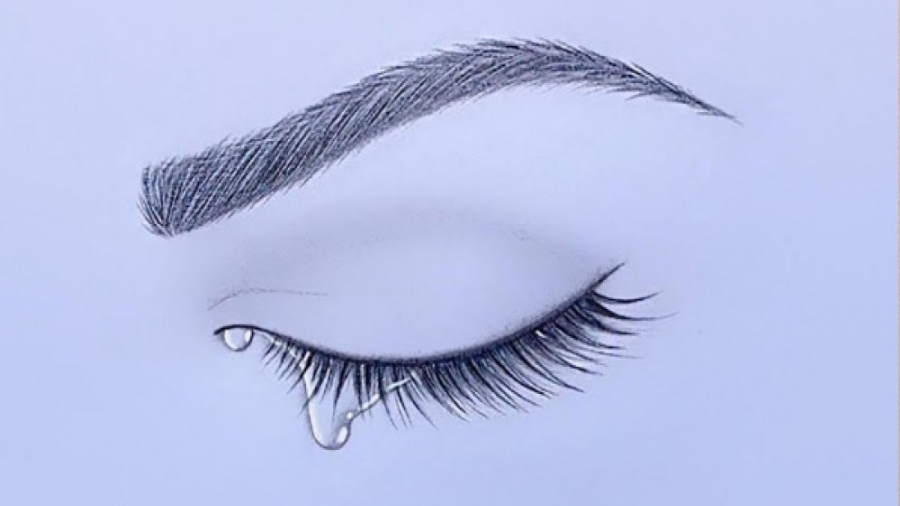 آموزش نقاشی از چهره :: نقاشی از چشم بسته پاکسازی پوست
