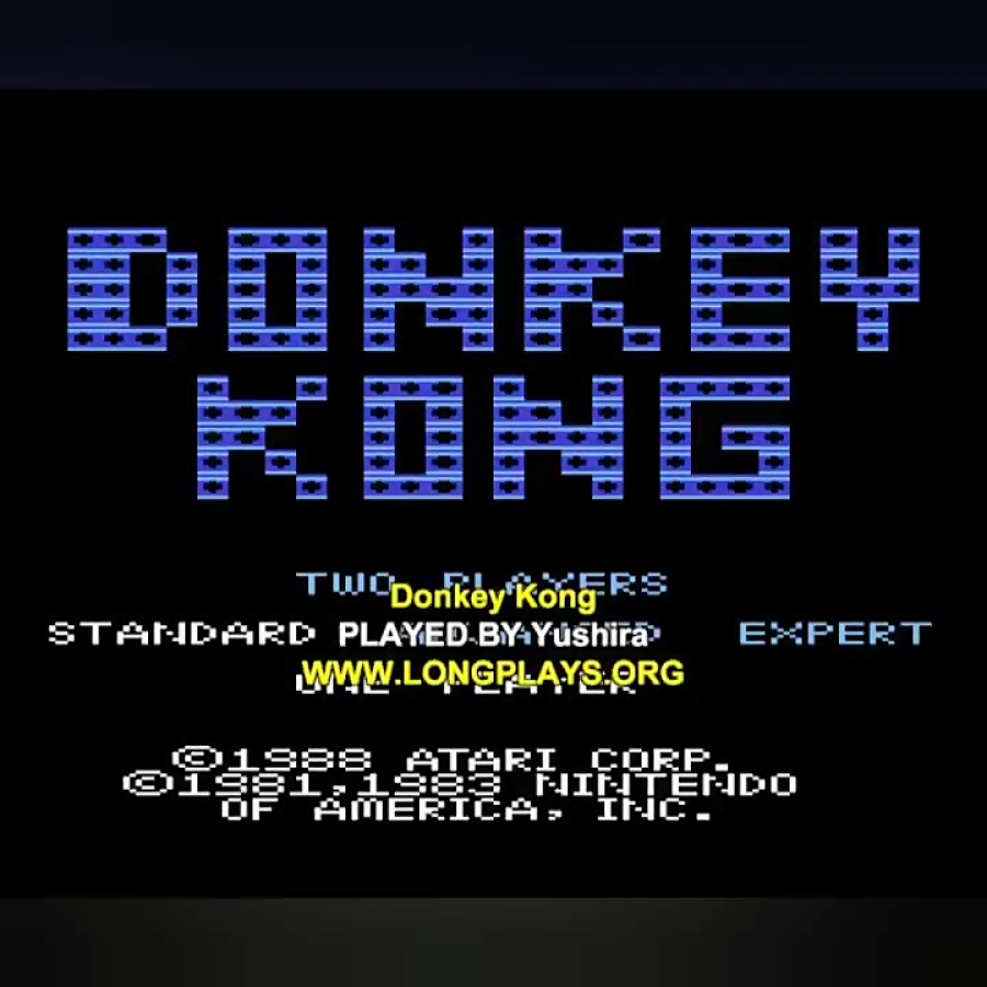 بازی ( donkey Kong ( Atari 7800