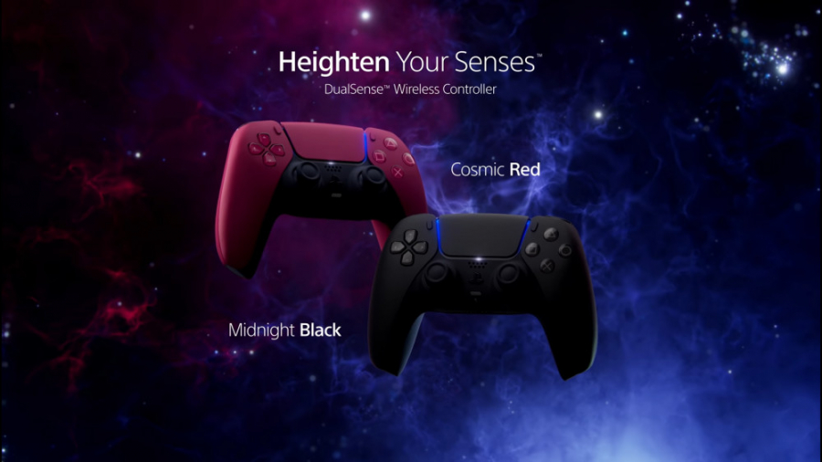 DualSense Cosmic Red Midnight Black Reveal Trailer | PS5