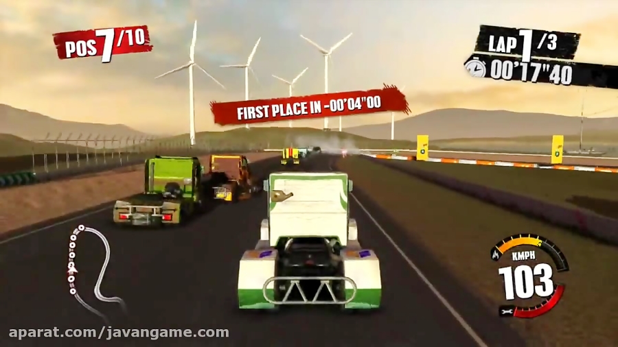 گیم پلی بازی Truck Racer برای XBOX 360