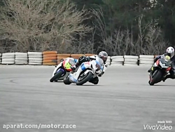 ساسان اکبری قهرمان موتور ریس ا...