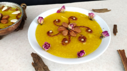 شله زرد/ طرز تهیه شله زرد/ شله زرد مجلسی/نکات آب ننداختن شله زرد شله زرد/ طرز تهیه شله زرد/ شله زرد مجلسی/نکات آب ننداختن شله زرد