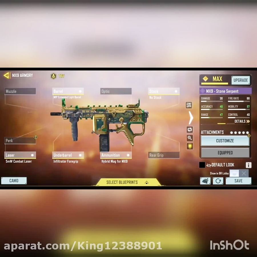 اتچمنت های نارکو | Call of duty mobile | کالاف دیوتی موبایل