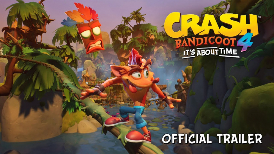 تریلر بازی Crash Bandicoot 4: Its About Time Announcement