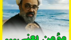 استاد دانشمند =gt; مومن یعنی ...