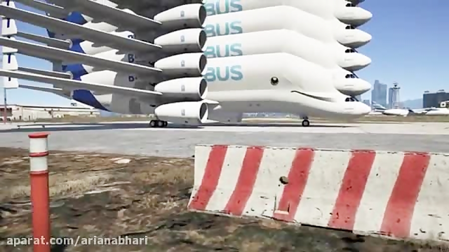پرواز بزرگترین هواپیمای GTA5