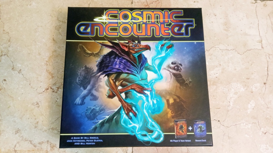 بازی فکری و بردگیم برخورد کیهانی یا کازمیک انکانتر ( cosmic encounter )