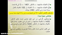 روش تست زنی آزمون وکالت تضمبنی ۱۴۰۱