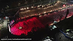 قطعه تصویری مراسم عزاداری شب عاشورا محرم 1400