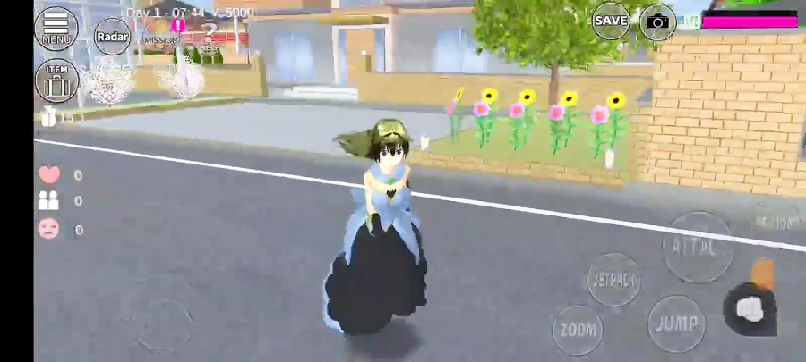 آموزش آب دهن در بازی ساکورا اسکول پارت اول ( کپی ممنوع اولین نفرم )