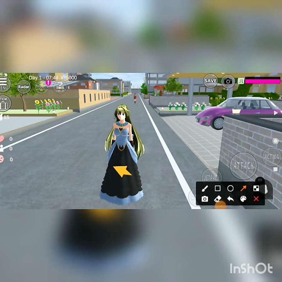 آموزش درخواستی تعغیر رنگ اشک یا گریه در ساکورا اسکول ( کپی ممنوع )