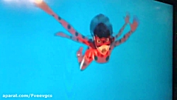 آشنا شدن دختر کفشدوزکی با گربه...