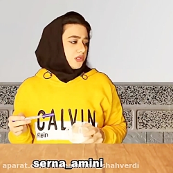 کلیپ طنز خنده دار سرنا امینی...