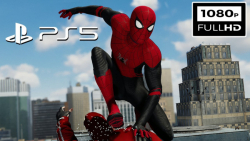 گیم پلی از بازی Marvel Spider Man با لباس Far From Home
