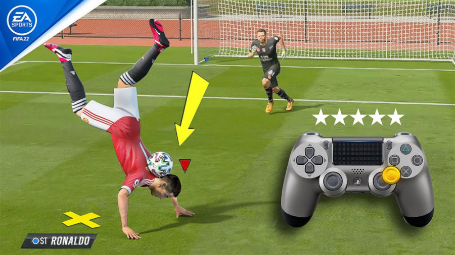 آموزش همه حرکات تکنیکی بازی FIFA 22