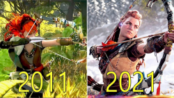 تغییرات و انقلاب بازی های Horizon Zero Dawn از 2011 تا 2021