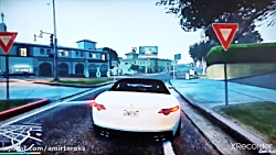 گیم پلی خفن ازGTA5رانندگی حرفه ای