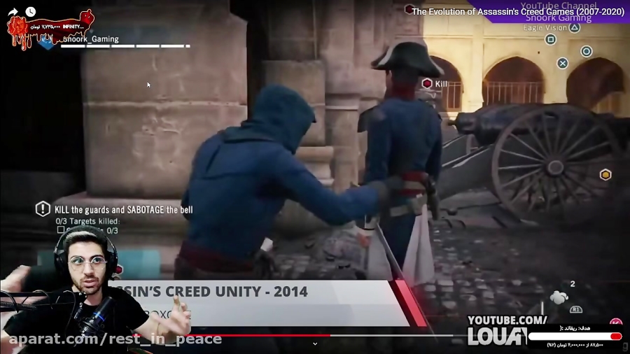 از اولین اساسینس کرید Assassins Creed تا اخرین . . . ببینیم چه فرقی کردن ؟!