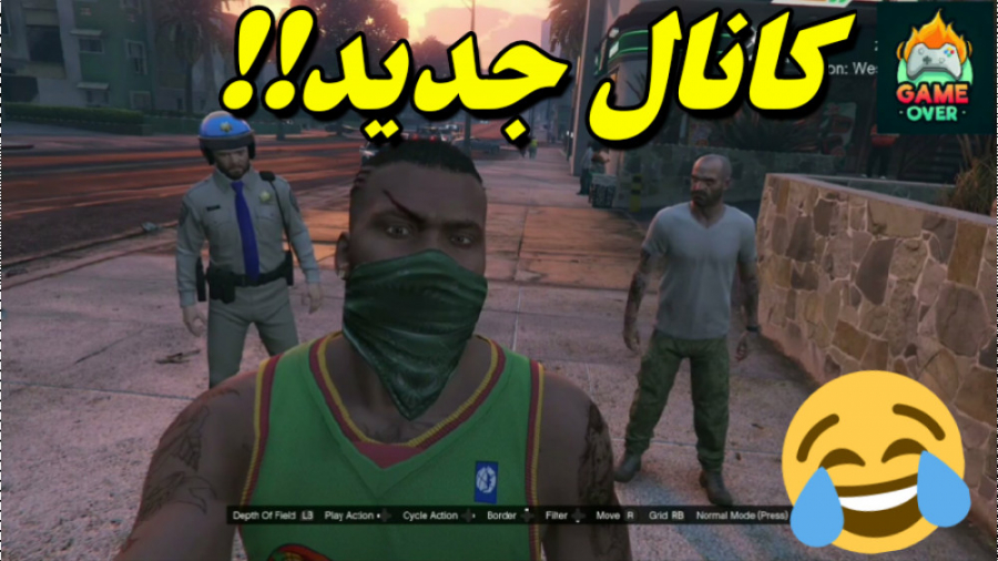 کانال جدید رو در GTA V افتتاح کردیم!!! با گیم اُور | جی تی ای وی. . . جی تی ای 5