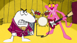 کارتون پلنگ صورتی:: گیتار برقی...