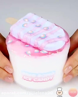 اسلایم بستنی کیوت