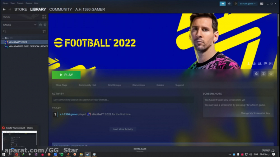 آموزش نصب eFootball 2022 !! کاملا رایگان