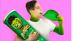 تفریح و سرگرمی با چالش غذاهای...