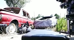 پشت صحنه از سکانس های کمیسر عل...