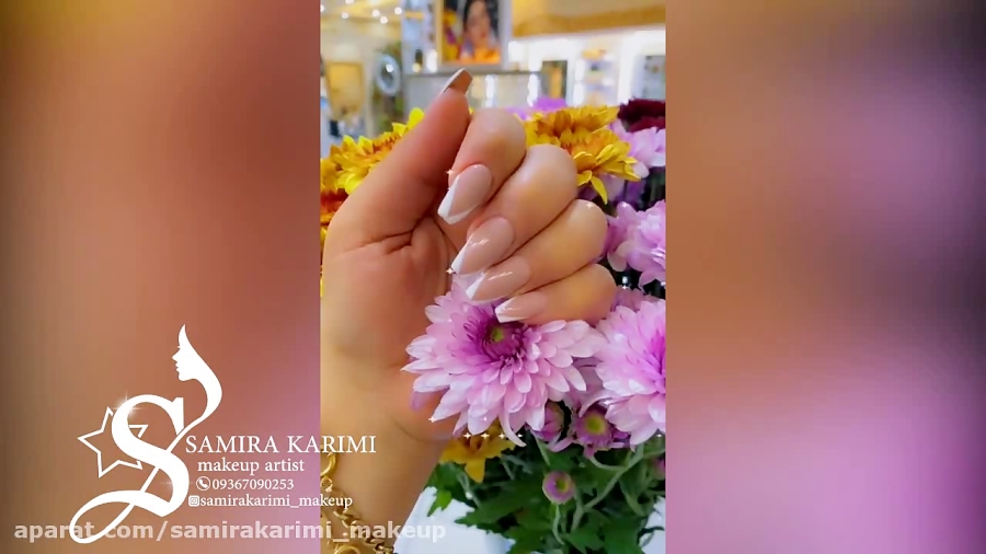 نمونه کار کاشت ناخن